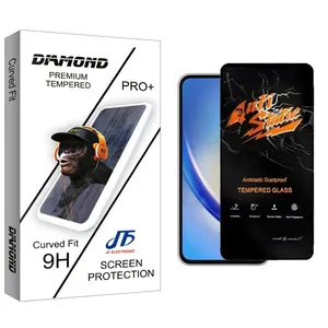 محافظ صفحه نمایش جی اف مدل Diamond Antistatic مناسب برای گوشی موبایل سامسونگ Galaxy A55
