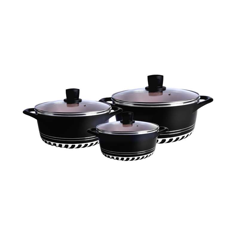 سرویس قابلمه 6 پارچه ام جی اس مدل IC-162024