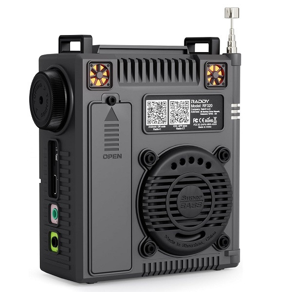 رادیو AIR/FM/VHF/SW رادی مدل RF320 