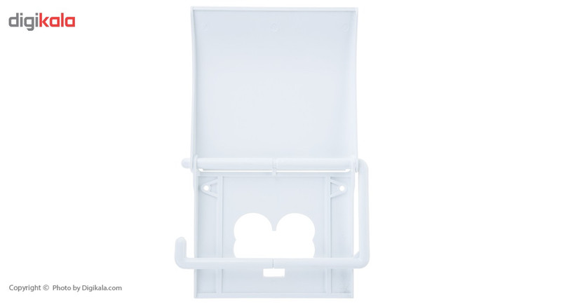 جای دستمال توالت سنی پلاستیک مدل Sarv