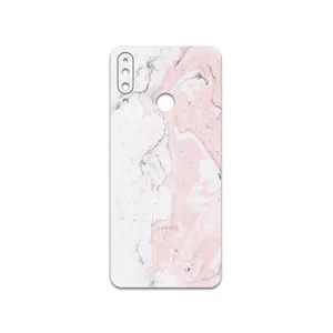 MAHOOT  Blanco-Pink-Marble Cover Sticker for LG W30