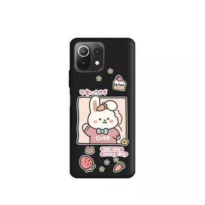 کاور طرح خرگوش کیوت کد m3097 مناسب برای گوشی موبایل شیائومی Mi 11 Lite / Mi 11 Lite 5G  