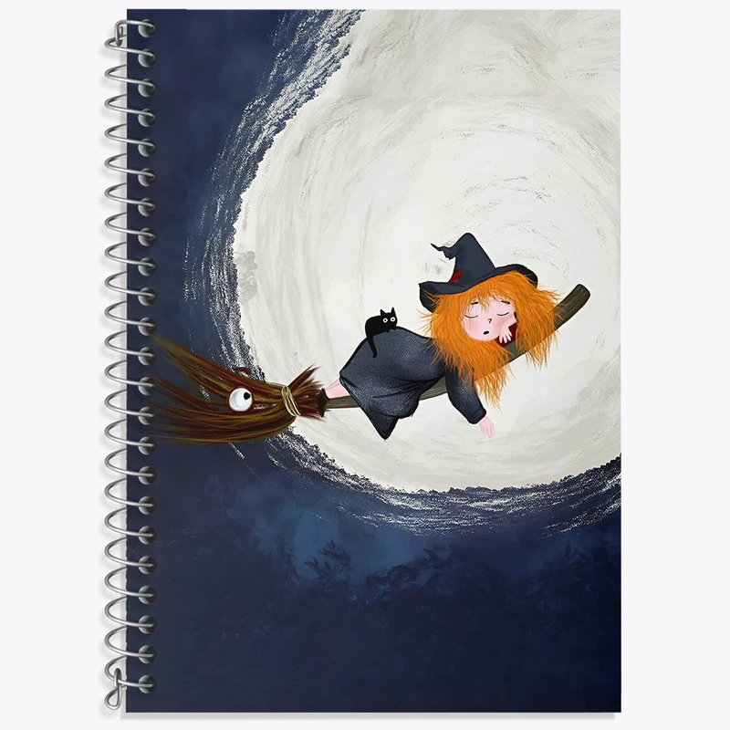 دفتر لغت 50 برگ خندالو طرح دختر جادوگر کد N5636