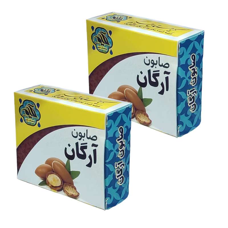 صابون شستشو گیاهستان حکیم مدل آرگان وزن 70 گرم بسته 2 عددی صابون شستشو گیاهستان حکیم مدل آرگان وزن 70 گرم بسته 2 عددی