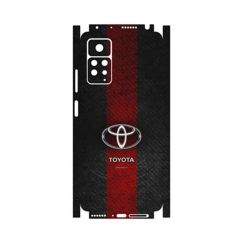 برچسب پوششی ماهوت مدل TOYOTA_Logo-FullSkin مناسب برای گوشی موبایل شیائومی Redmi Note 11 Pro Plus 5G (India)