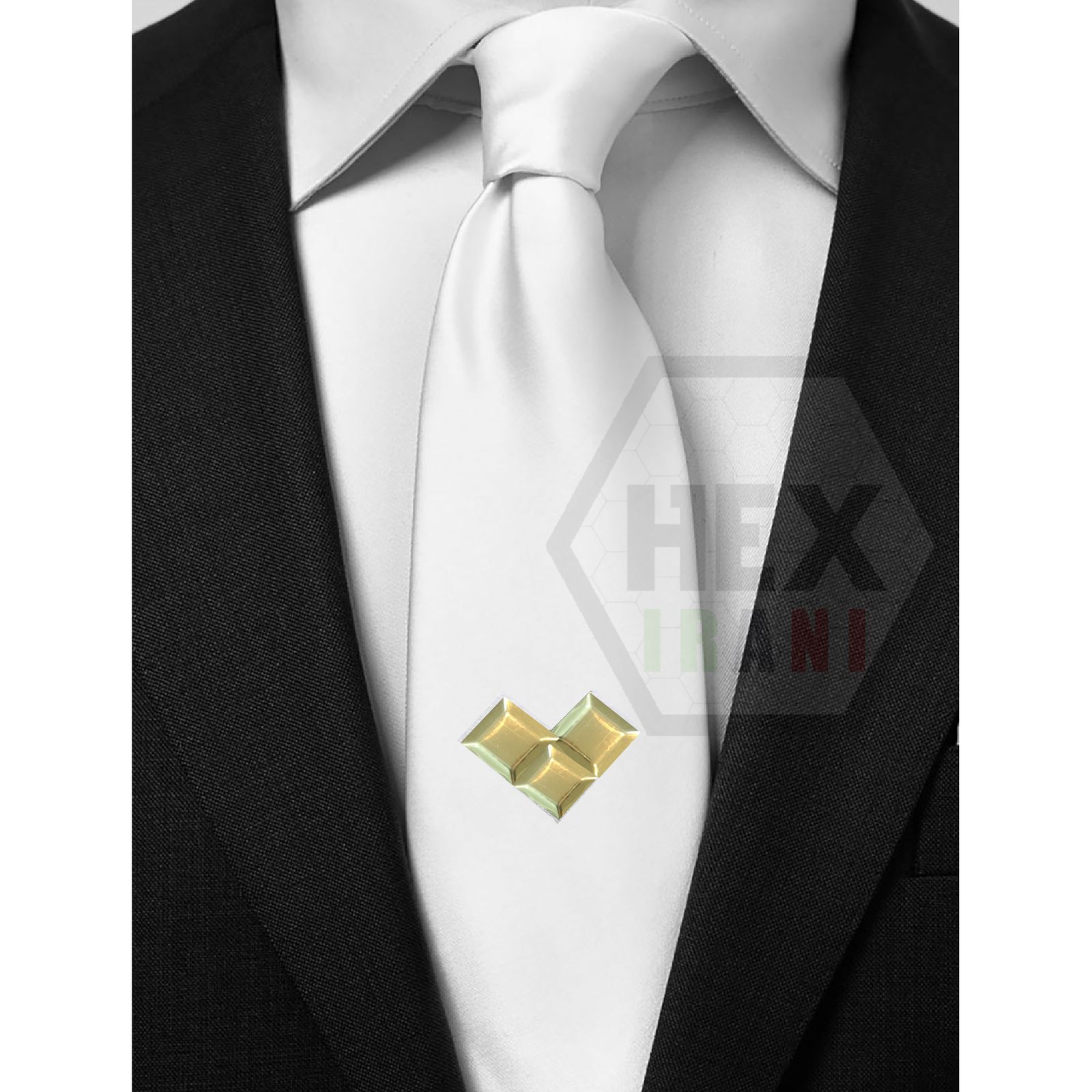 کراوات مردانه هکس ایران مدل KT-288 -  - 2