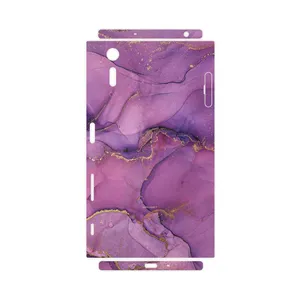 MAHOOT Purple Marble-FullSkin Cover Sticker for Sony Xperia XZ