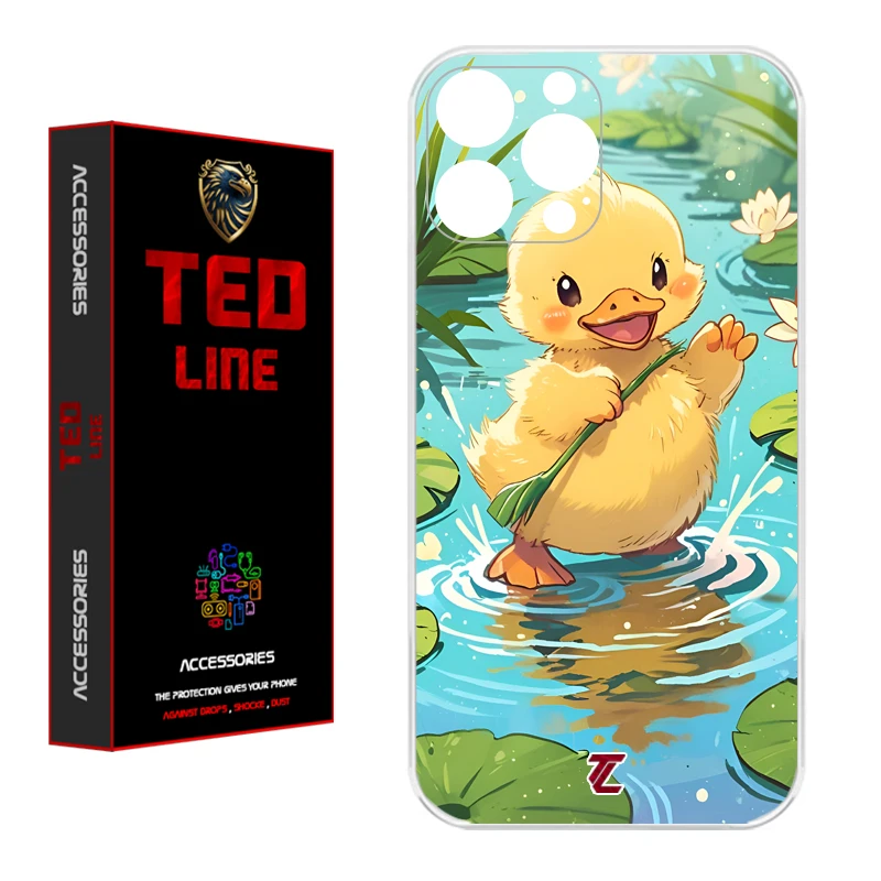 کاور تدلاین طرح اردک کد 1185 مناسب برای گوشی موبایل اپل Iphone 12 Pro