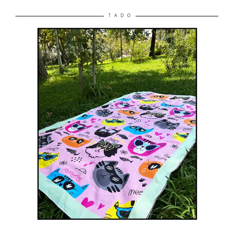 زیر انداز سفری تادو طرح میو مدل ZR10