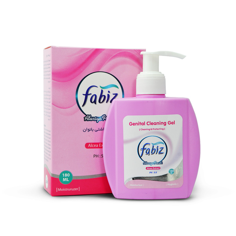 ژل بهداشتی بانوان فابیز مدل alcea حجم 180 میلی لیتر مجموعه 3 عددی