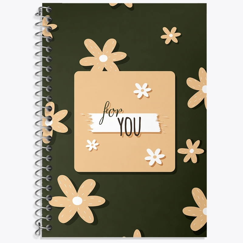 دفتر لغت 50 برگ خندالو طرح For You کد N340