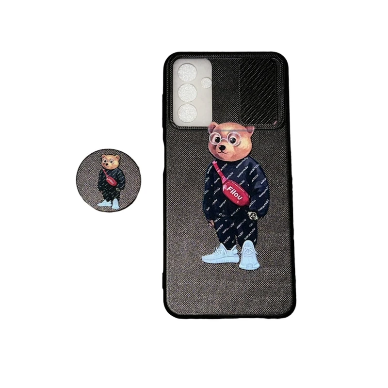 کاور مدل s1 مناسب برای گوشی موبایل سامسونگ GALAXY A13 5G/A04S به همراه پاپ سوکت