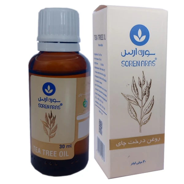 روغن بدن سورن ارس مدل درخت چای مناسب برای انواع پوست حجم 30 میلی لیتر