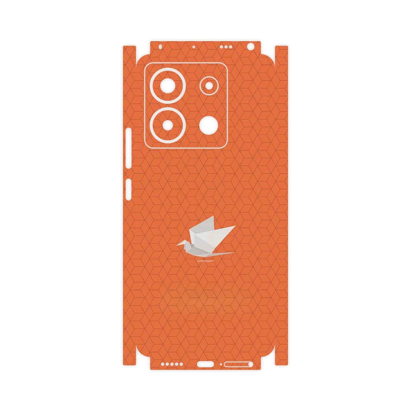 برچسب پوششی ماهوت مدل Minimalist origami bird-FullSkin مناسب برای گوشی موبایل شیائومی Redmi Note 13 Pro 5G
