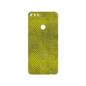 MAHOOT Yellow Snake Skin Cover Sticker for Huawei Y7 Prime 2018