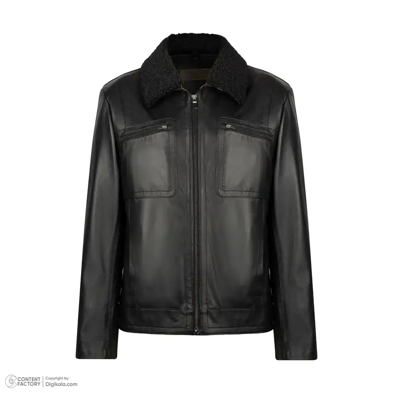 کت چرم مردانه چرم مشهد مدل K0628