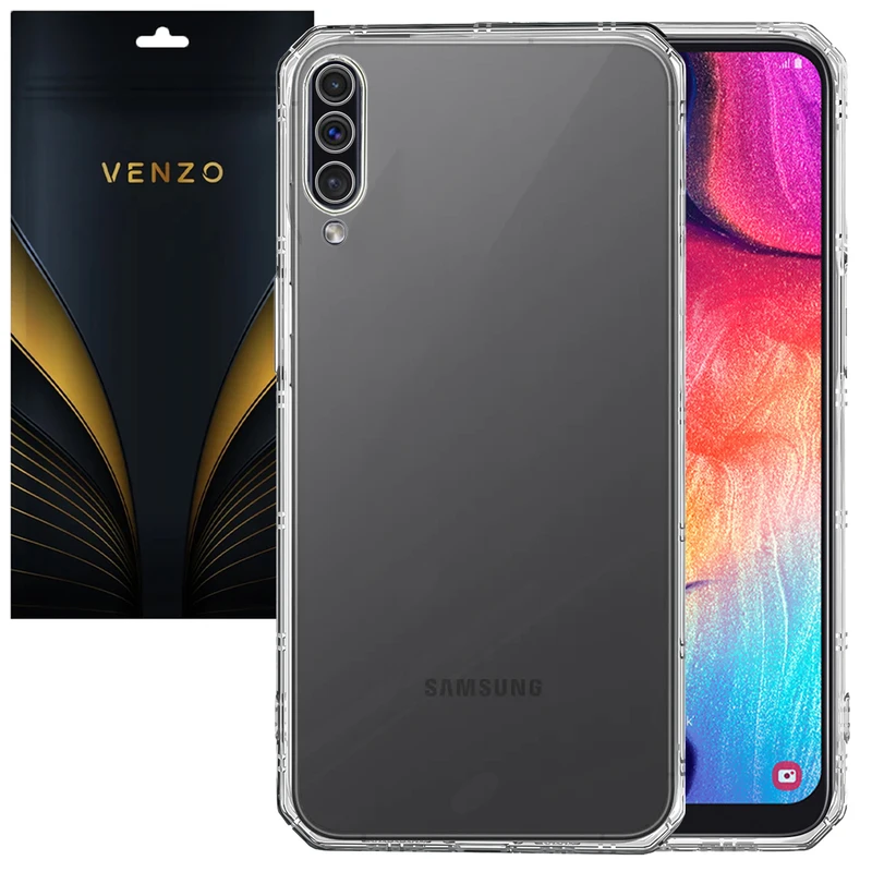 کاور ونزو مدل Crystal مناسب برای گوشی موبایل سامسونگ Galaxy A30S / A50 / A50S