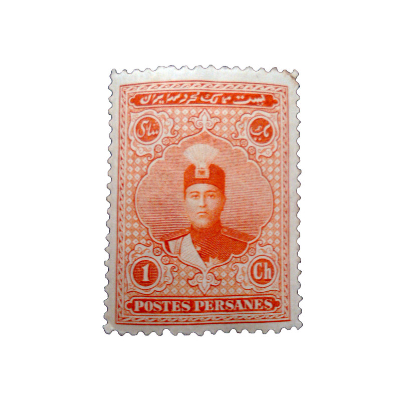 تمبر یادگاری مدل یادبود قاجار کد ahmad-100