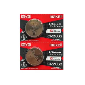 باتری سکه ای مکسل مدل 2032 بسته ۲ عددی