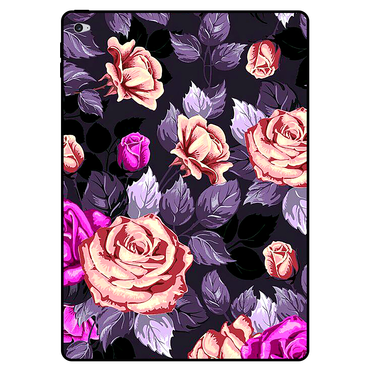 کاور مگافون طرح گل مدل 1652 مناسب برای تبلت اپل iPad mini 4 2015 