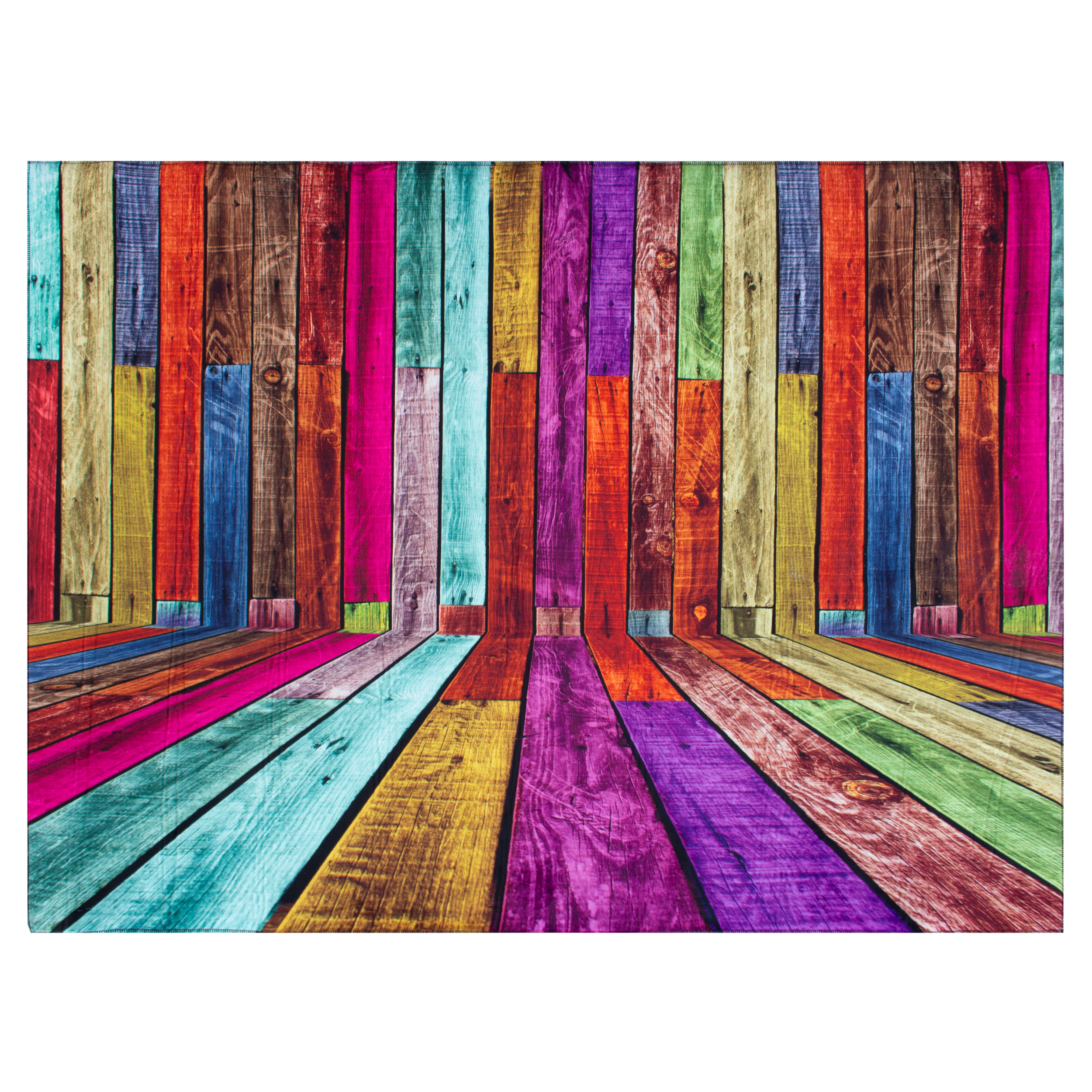 فرش ماشینی جانگل مدل Color Full کد 3D-3001