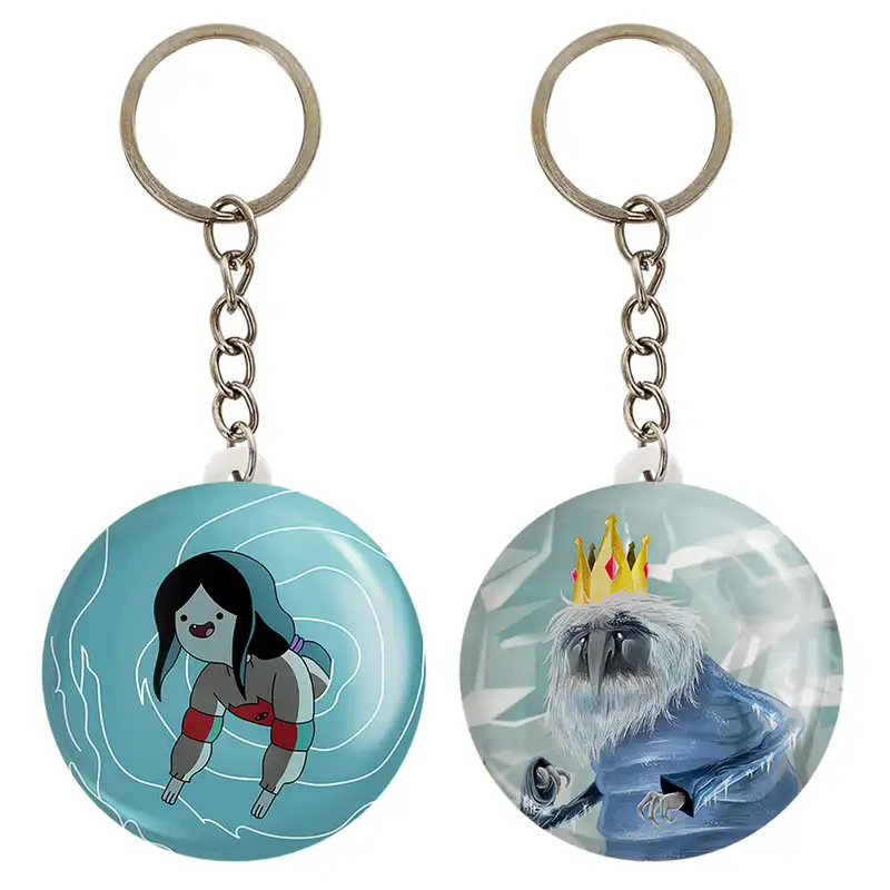 جاکلیدی خندالو مدل آیس کینگ و مارسلین وقت ماجراجویی Adventure Time کد 2080220810 مجموعه 2 عددی