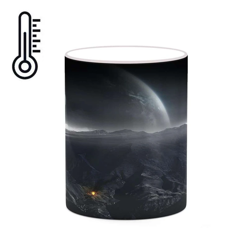 ماگ حرارتی کاکتی مدل فضا و کهکشان کد mgh20184