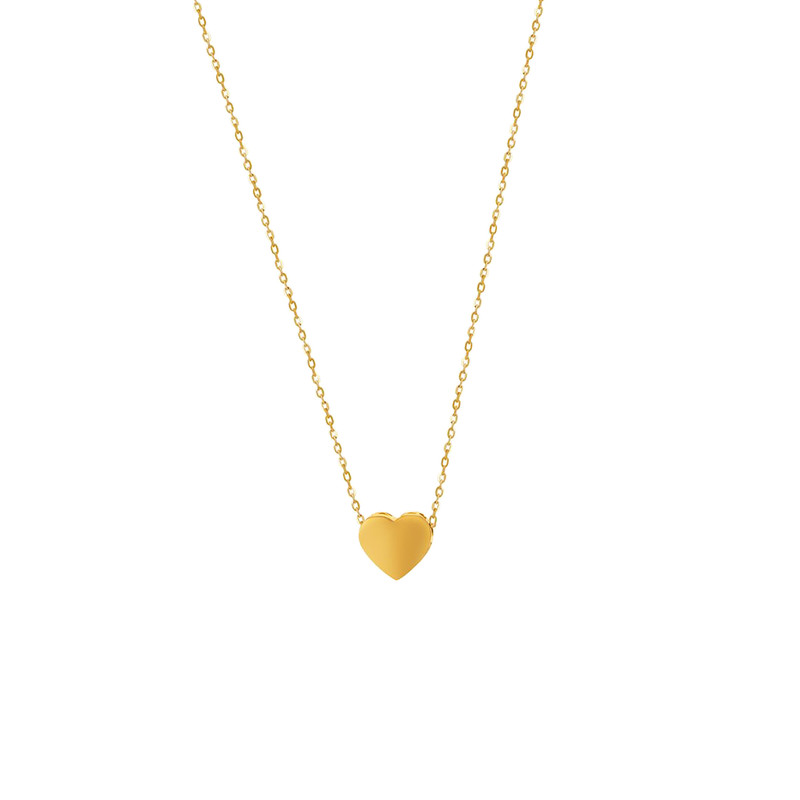 گردنبند طلا با طرح فلامینگو 18 عیار زنانه تاج مدل 1A222