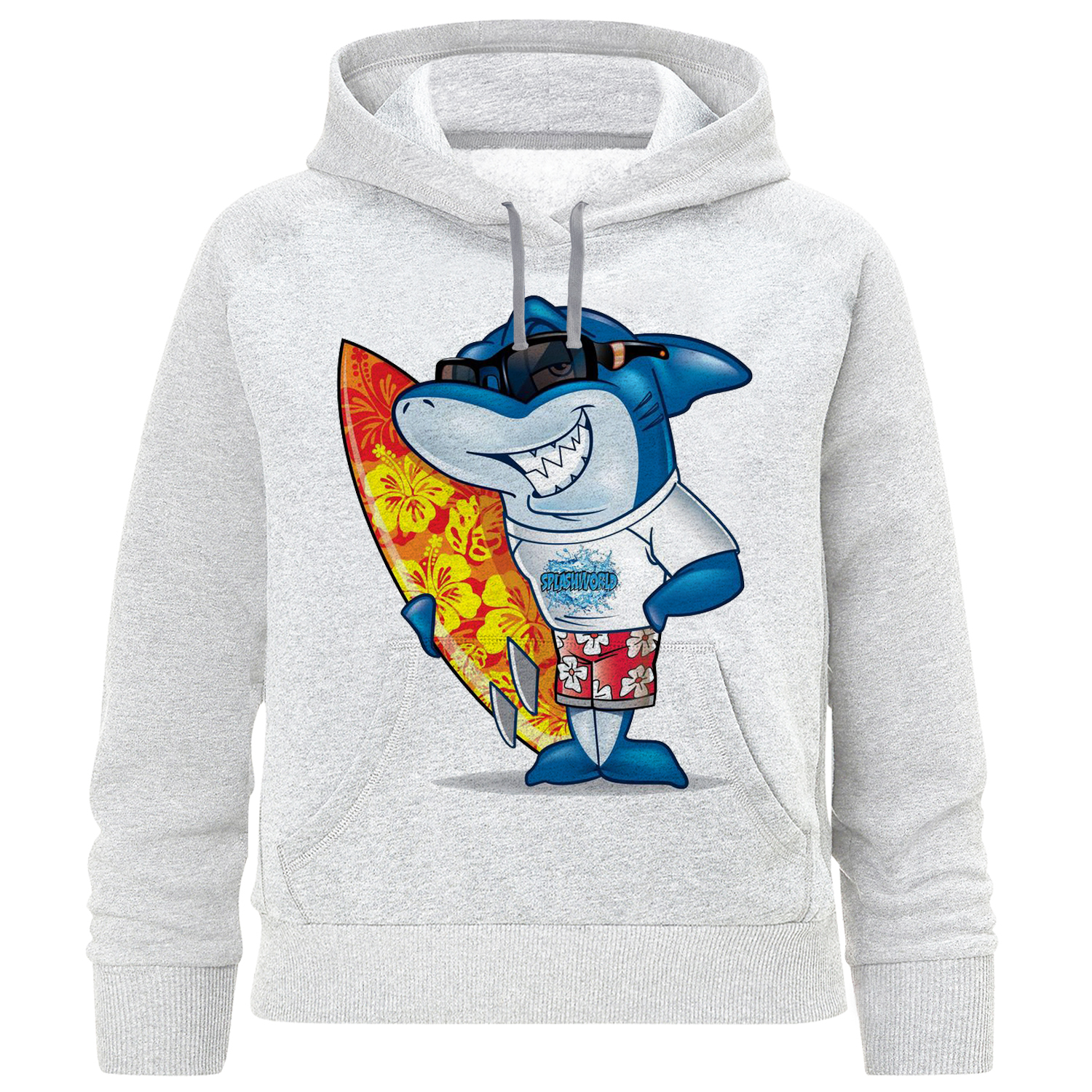 هودی پسرانه مدل نهنگ واسکیت A490