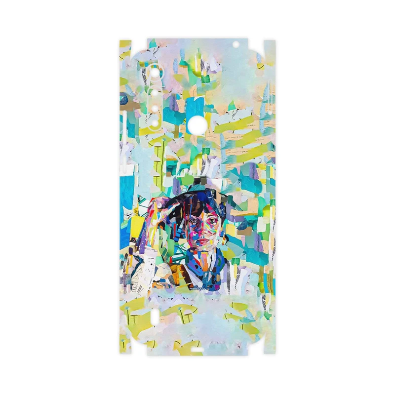 برچسب پوششی ماهوت مدل Collage of Women Portrait 1-FullSkin مناسب برای گوشی موبایل موتورولا Moto G8 Power Lite