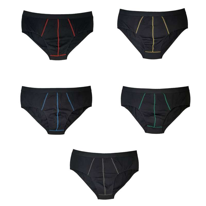 شورت مردانه لیورجی مدل shw-3x-5blk مجموعه 5 عددی