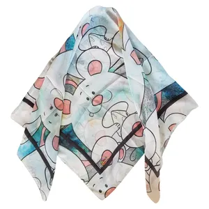 روسری دخترانه ترمه مدل موش کد 1san31-7