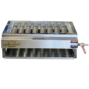 کباب پز آکماز مدل 8 شعله steel