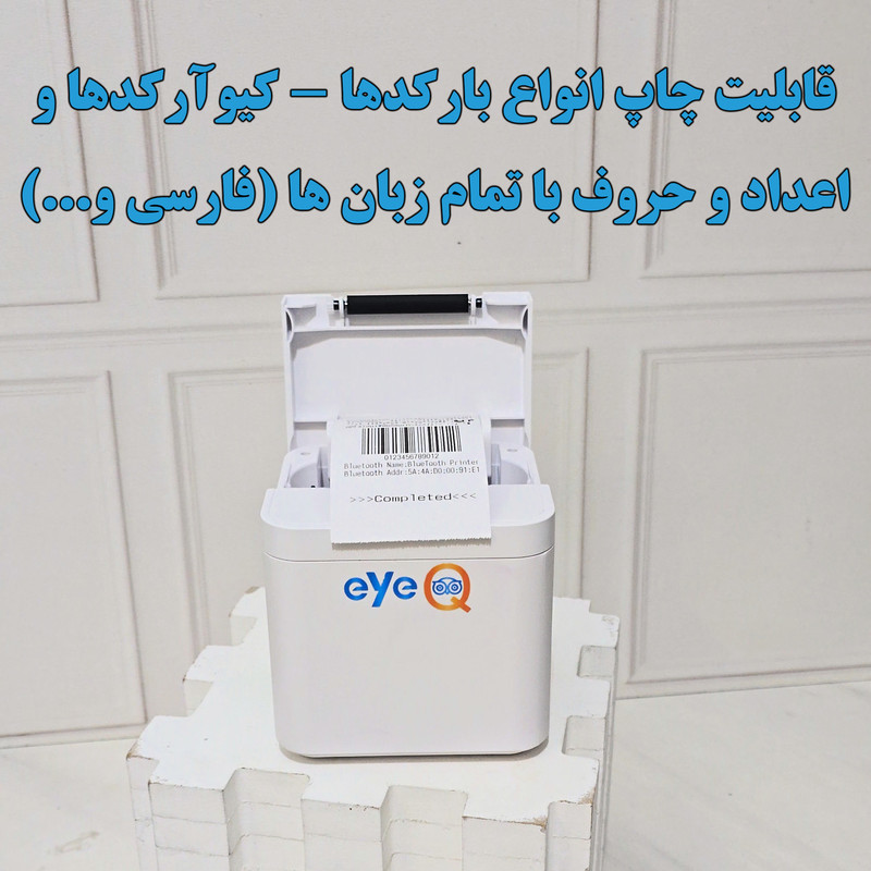 پرینتر حرارتی آی کیو مدل Smart Plus کد Line-asli