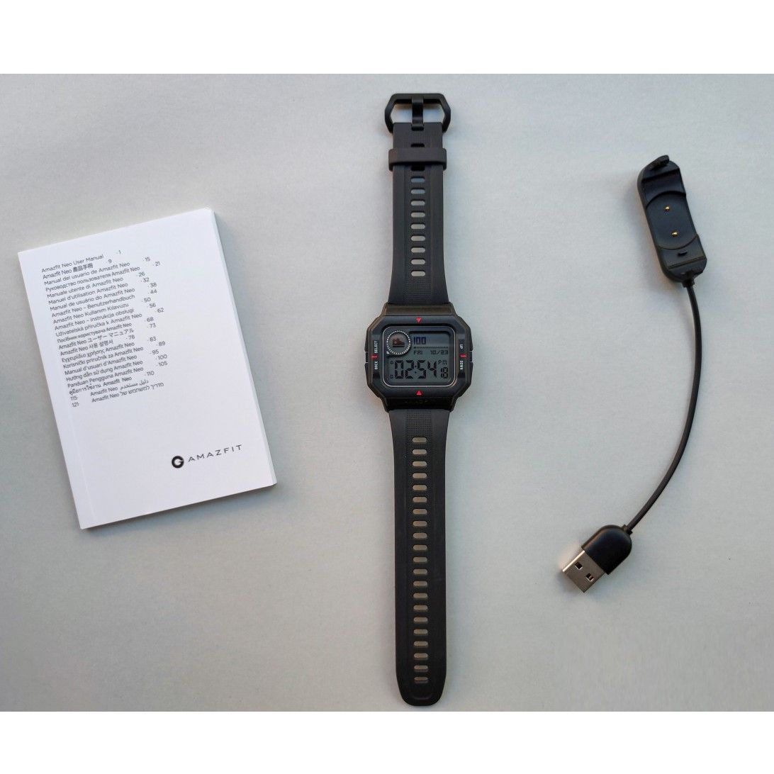 ساعت هوشمند امیزفیت مدل Neo بند سیلیکونی -  - 21