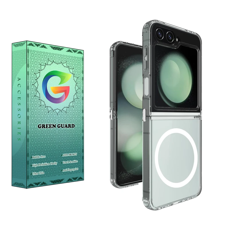 کاور گرین گارد مدل CR_Magsafe کد Clear 47 مناسب برای گوشی موبایل سامسونگ Galaxy Z Filip 6