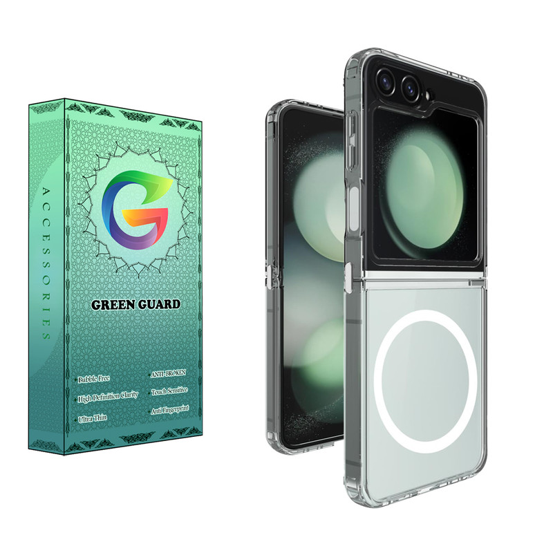 کاور گرین گارد مدل CR_Magsafe کد Clear 47 مناسب برای گوشی موبایل سامسونگ Galaxy Z Filip 6
