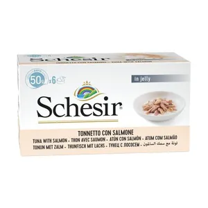 کنسرو گربه شسیر مدل Tuna & Salmon وزن 300 گرم