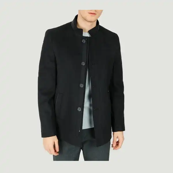 کت مردانه یوکی مدل یقه ایستاده