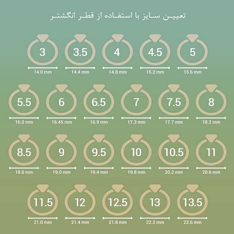 انگشتر طلا 18 عیار زنانه مدل AN02-16  - 4