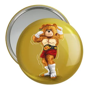 آینه جیبی خندالو مدل تدی Teddy کد 26159