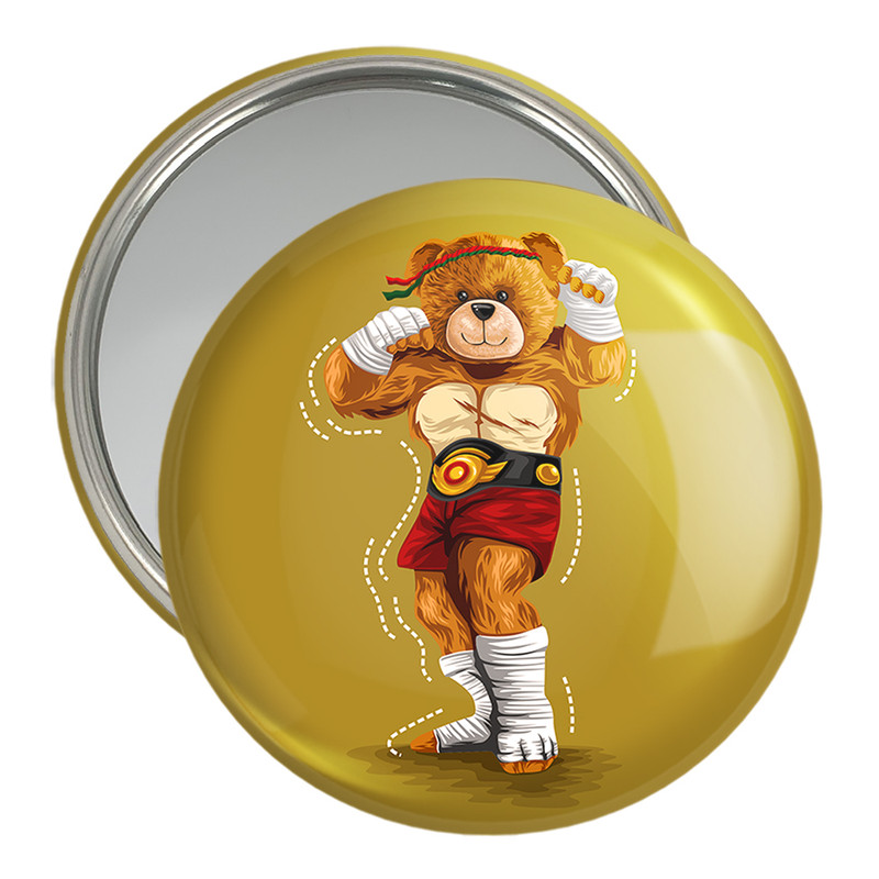 آینه جیبی خندالو مدل تدی Teddy کد 26159 آینه جیبی خندالو مدل تدی Teddy کد 26159