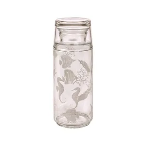 سرویس پارچ و لیوان 2 پارچه لیمون مدل اقیانوس کد 2358