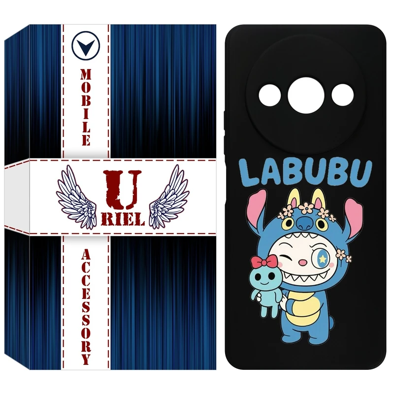 کاور یوریل مدل KSH کد 112 طرح عروسک لبوبو مناسب برای گوشی موبایل شیائومی Redmi A3 / A3x