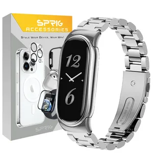 بند اسپریگ مدل 3Row مناسب برای ساعت هوشمند شیائومی Mi Band 8/9
