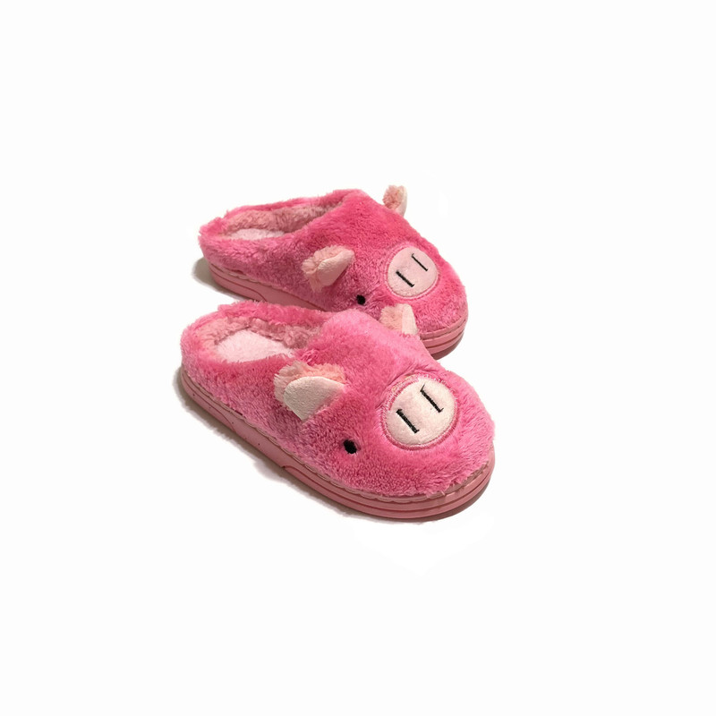 دمپایی حوله ای بچگانه مدل Cute Piggy کد RS-PK-015
