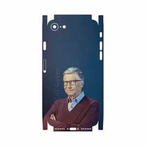 MAHOOT Bill Gates-FullSkin Cover Sticker for Apple iPhone 8