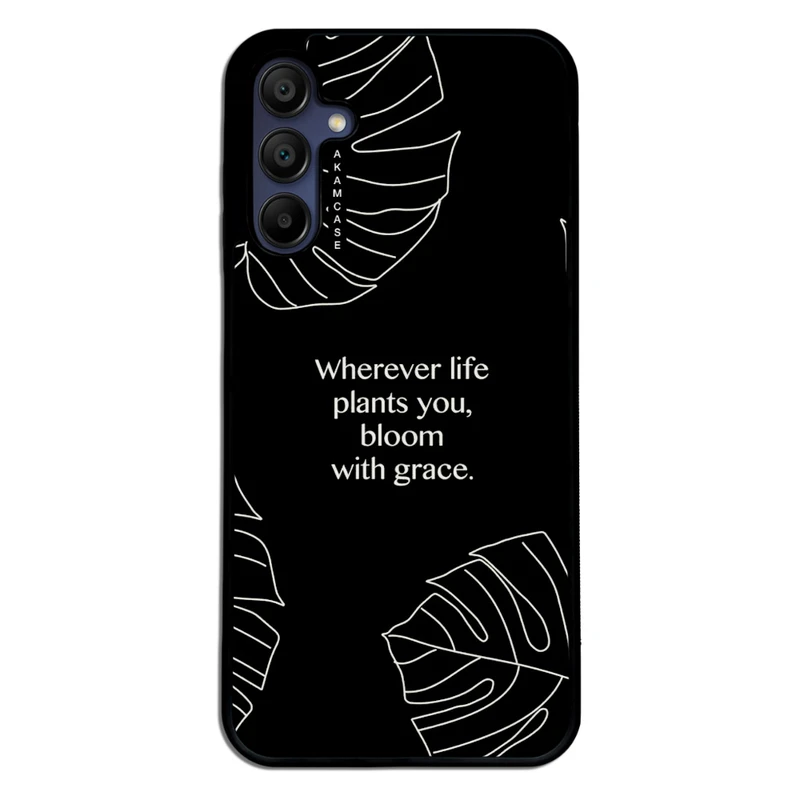 کاور آکام مدل AMC-WSGA15-QOUTES8 مناسب برای گوشی موبایل سامسونگ Galaxy A15