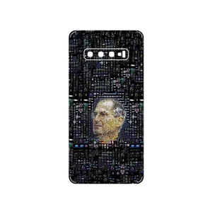 MAHOOT Collage of Steve Jobs 2 Cover Sticker for Samsung Galaxy S10 Plus