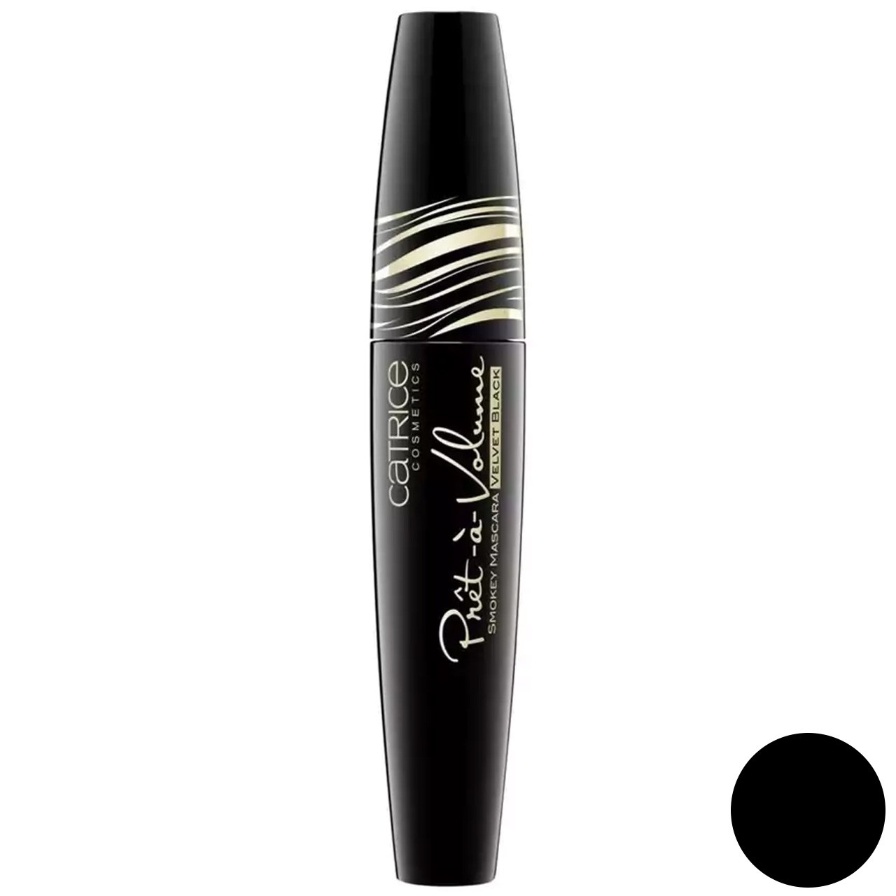 ریمل حجم دهنده کاتریس سری Pret-a-Volume Smokey مدل Velvet Black